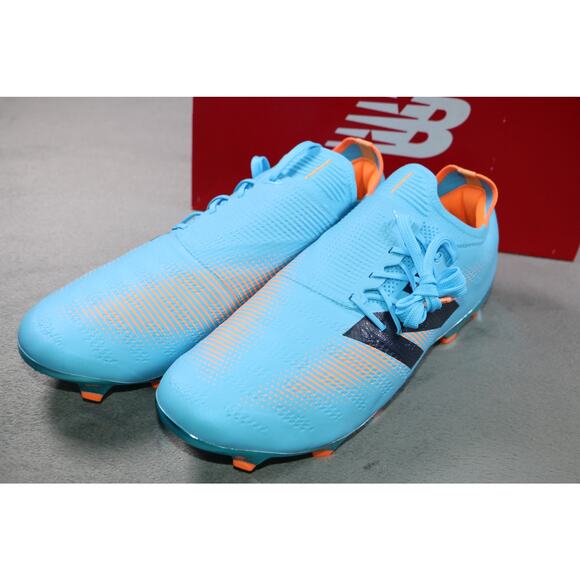 New Balance Furon Pro FG V7+ Soccer Cleats Mens 8 Blue Orange Football Boots main image 5